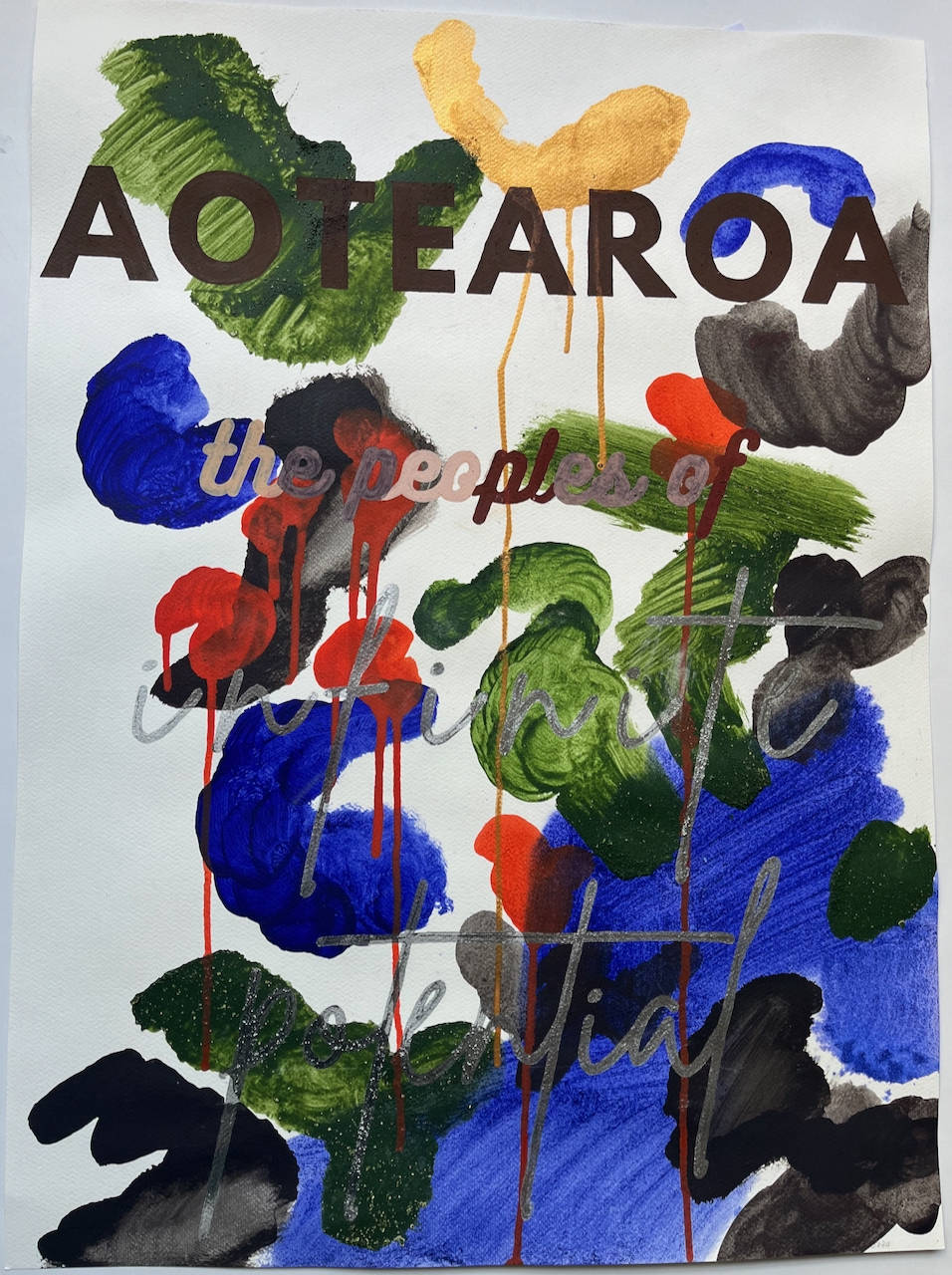Poster: Aotearoa the peoples of infinite potential.