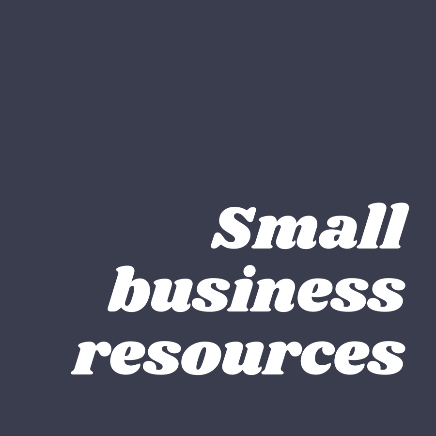 Small business resources